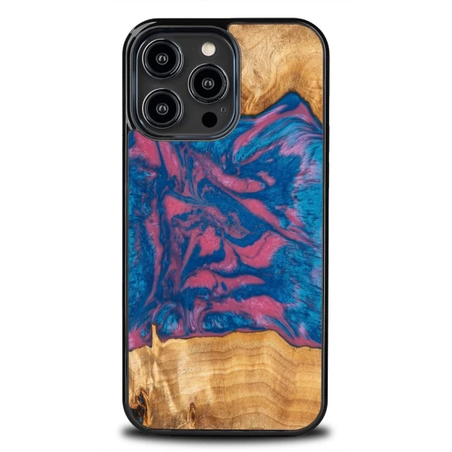 Чохол Bewood Unique Vegas для iPhone 14 Pro Max Pink Blue (BWD11229-0)