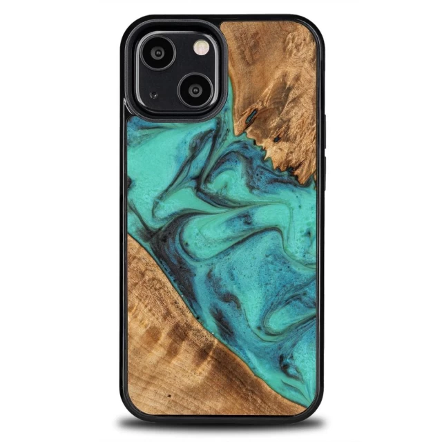 Чохол Bewood Unique Turquoise для iPhone 13 mini Turquoise Black (5907511778808)