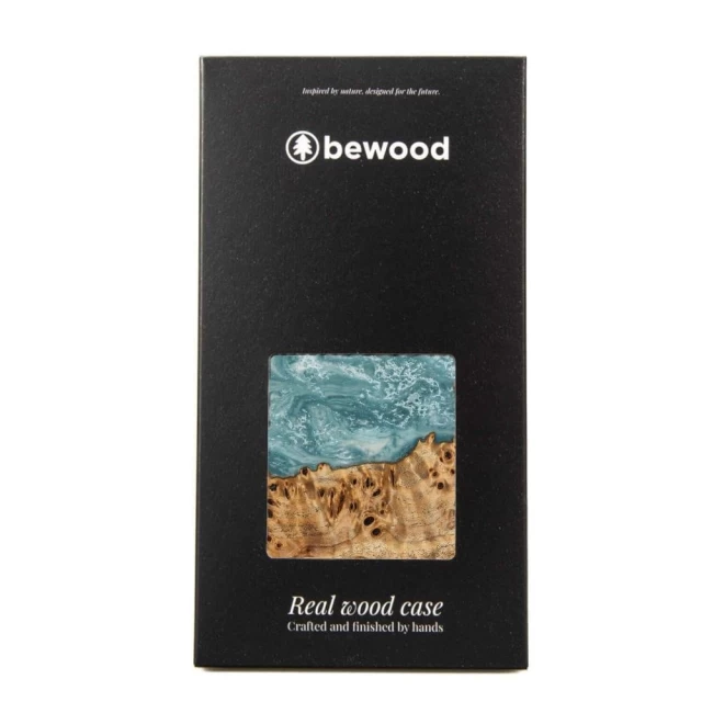 Чехол Bewood Unique Uran для iPhone 13 Pro Max Blue White (5907511779027)