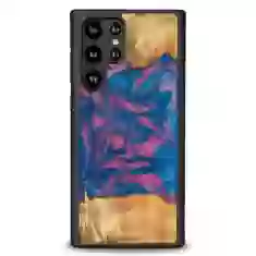 Чохол Bewood Unique Vegas для Samsung Galaxy S22 Ultra (S908) Blue Pink (5907511780290)