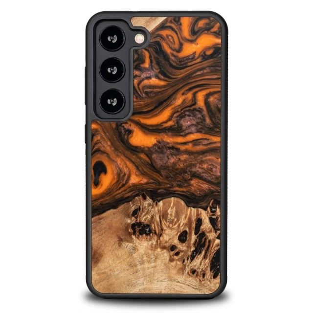 Чехол Bewood Unique Orange для Samsung Galaxy S23 (S911) Orange Black (5907511780467)