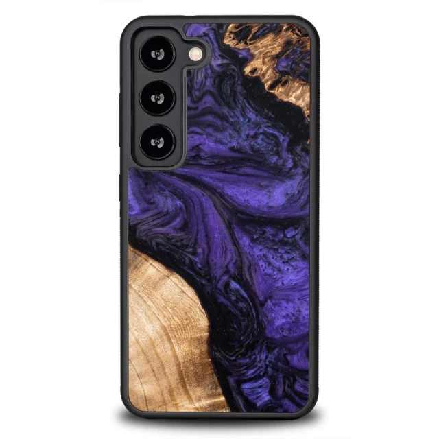 Чехол Bewood Unique Violet для Samsung Galaxy S23 (S911) Purple Black (5907511780474)