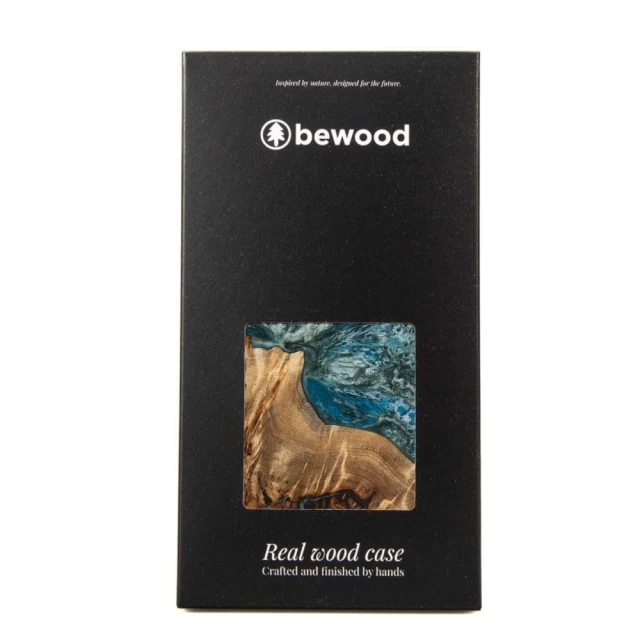 Чехол Bewood Unique Planet Earth для iPhone 14 Blue Green with MagSafe (BWD11986-0)
