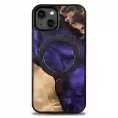 Чохол Bewood Unique Violet для iPhone 14 Purple Black with MagSafe (5907511785950)