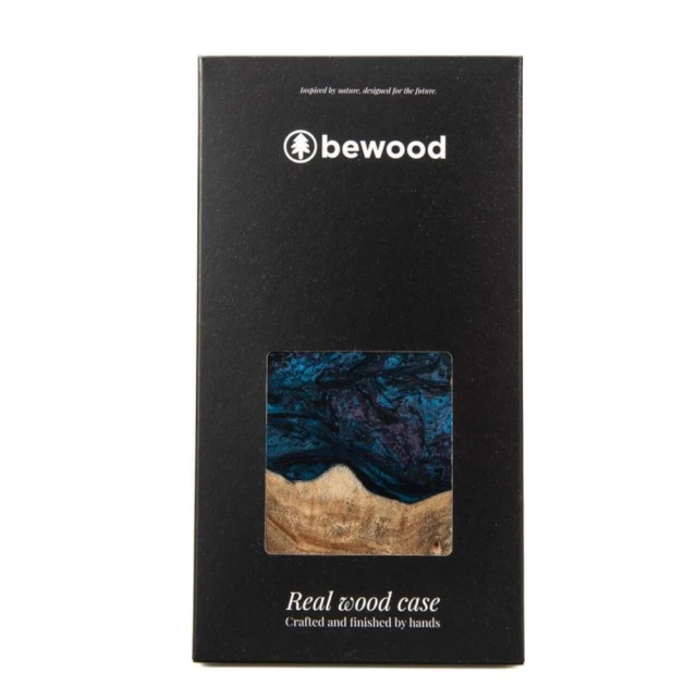 Чехол Bewood Unique Neptune для iPhone 14 Pro Navy Black with MagSafe (BWD12030-0)