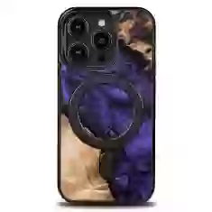 Чехол Bewood Unique Violet для iPhone 14 Pro Purple Black with MagSafe (5907511786339)