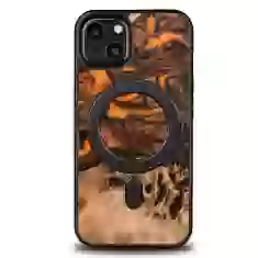 Чехол Bewood Unique Orange для iPhone 13 Orange Black with MagSafe (5907511786704)
