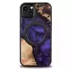 Чохол Bewood Unique Violet для iPhone 13 Purple Black with MagSafe (5907511786711)