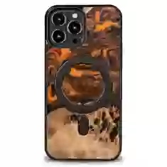 Чехол Bewood Unique Orange для iPhone 13 Pro Max Orange Black with MagSafe (5907511787275)