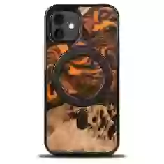 Чехол Bewood Unique Orange для iPhone 12 | 12 Pro Orange Black with MagSafe (5907511787466)