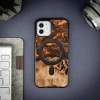 Чехол Bewood Unique Orange для iPhone 12 | 12 Pro Orange Black with MagSafe (5907511787466)