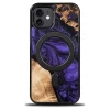 Чохол Bewood Unique Violet для iPhone 12 | 12 Pro Purple Black with MagSafe (5907511787473)