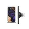 Чехол Bewood Unique Violet для iPhone 12 | 12 Pro Purple Black with MagSafe (5907511787473)