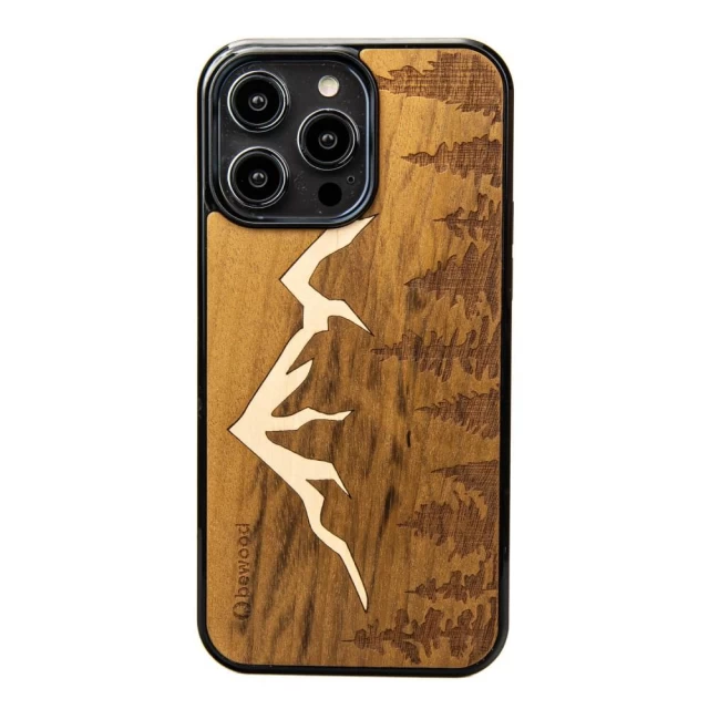 Чехол Bewood Mountains Imbuia для iPhone 15 Pro Max Brown (5907511789767)