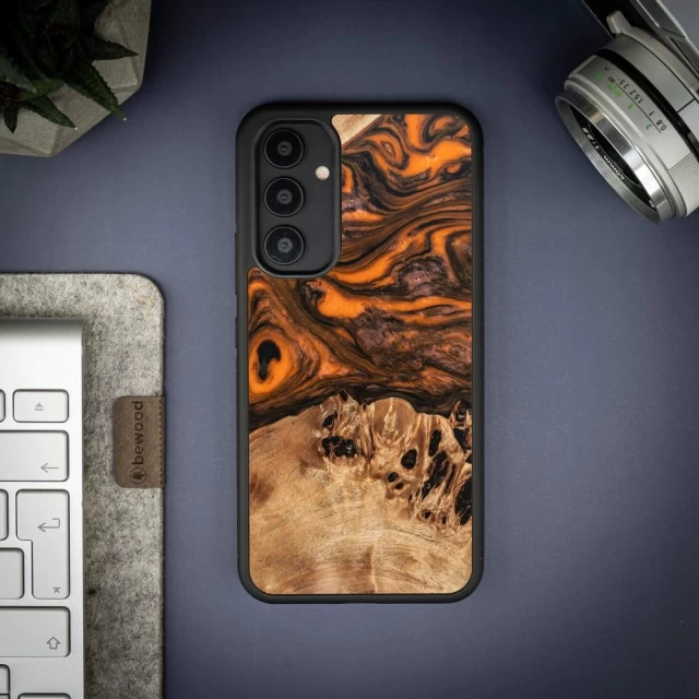 Чохол Bewood Unique Orange для Samsung Galaxy A54 5G (A546) Orange Black (5907511793955)