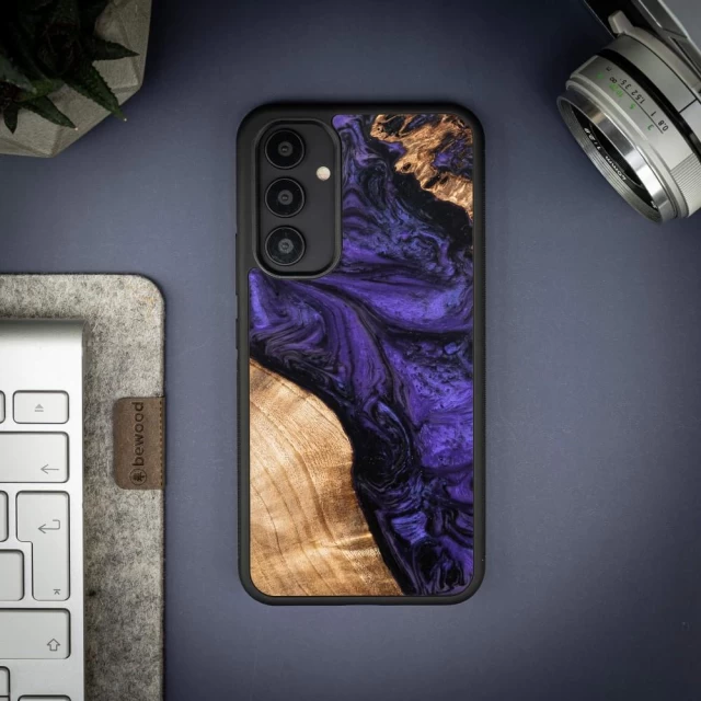 Чохол Bewood Unique Violet для Samsung Galaxy A54 5G (A546) Purple Black (5907511793962)