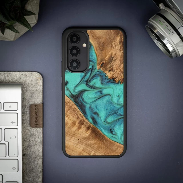 Чохол Bewood Unique Turquoise для Samsung Galaxy A54 5G (A546) Turquoise Black (5907511794006)