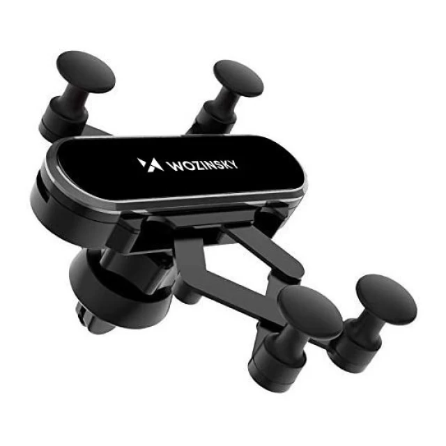 Автотримач Wozinsky Gravity Car Mount Phone Holder Black (WCH-05)