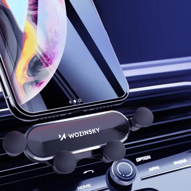 Автотримач Wozinsky Gravity Car Mount Phone Holder Black (WCH-05)