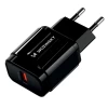 Сетевое зарядное устройство Wozinsky QC 19W USB-A Black (WWC-B02)