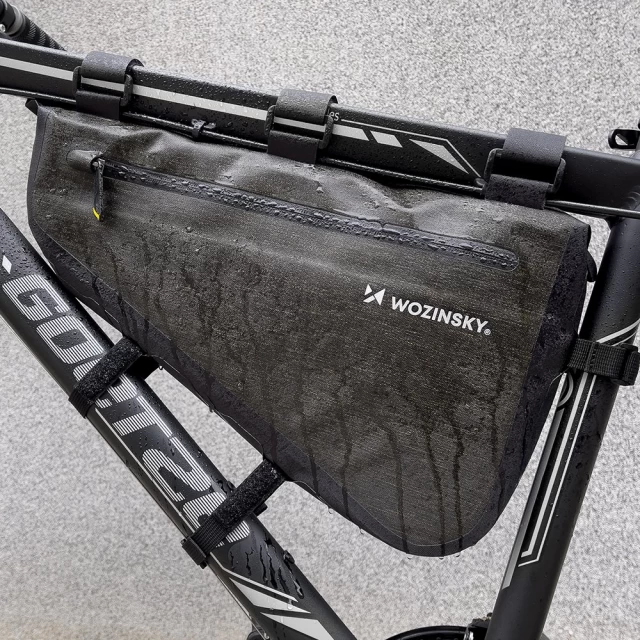 Сумка для велосипеда на раму Wozinsky Frame Bike Bag 5L Grey (WBB15BK)
