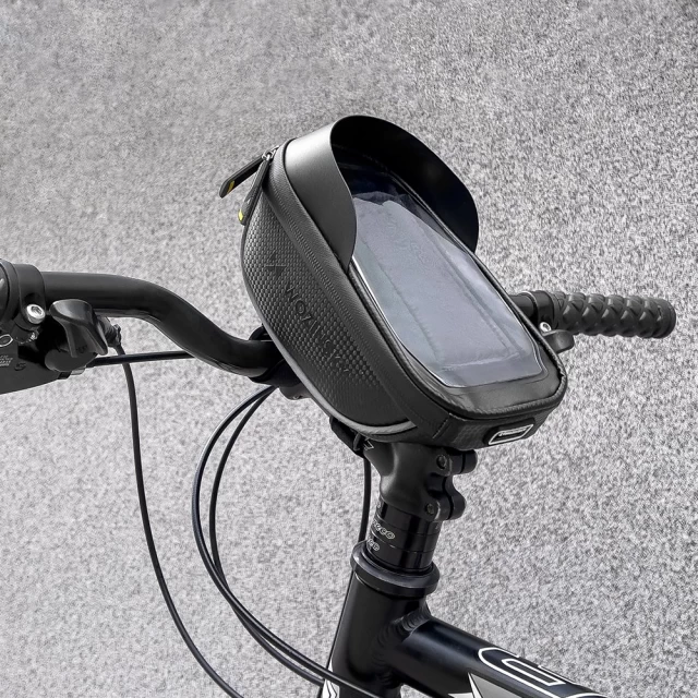 Сумка для велосипеда на кермо Wozinsky Bike Handlebar Bag 1L Black (WBB16BK)