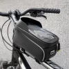 Сумка для велосипеда на раму Wozinsky Bike Front Storage Bag 2L Black (WBB17BK)