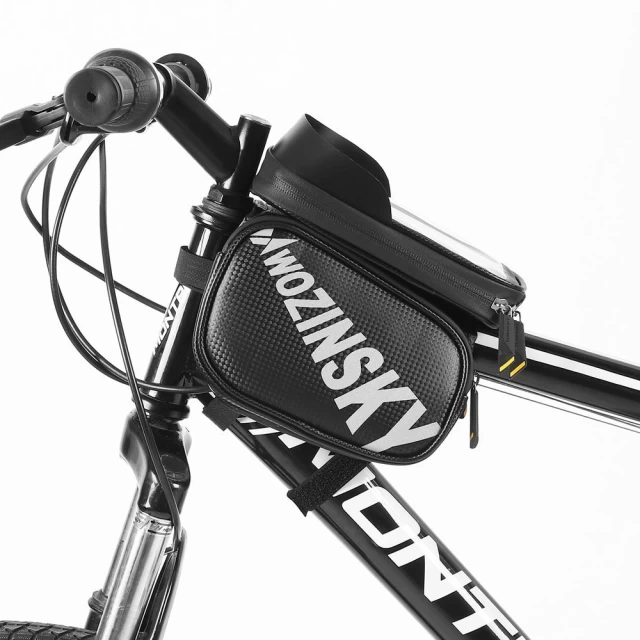 Сумка для велосипеда на раму Wozinsky Bike Frame Bag 1.5L Black (WBB21BK)