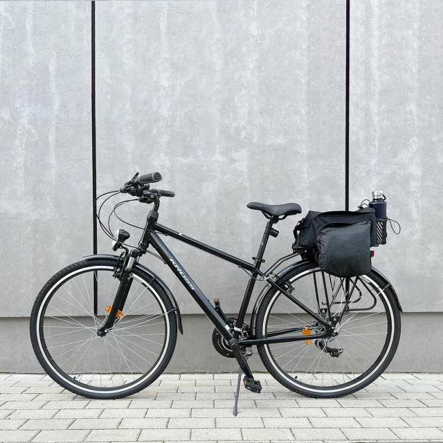 Сумка для велосипеда на багажник Wozinsky Bike Carrier Bag with Rain Cover 9L Black (WBB22BK)