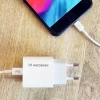 Мережевий зарядний пристрій Wozinsky FC 20W USB-C with USB-C to Lightning Cable 1m White (5907769300868)