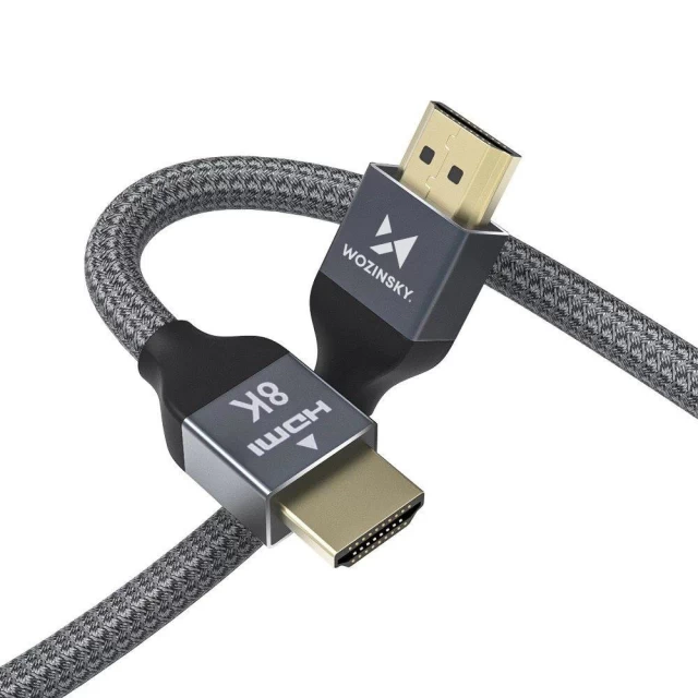 Кабель Wozinsky HDMI to HDMI 5m Silver (WHDMI-50)
