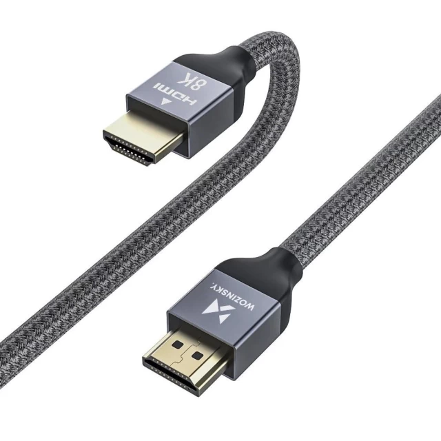 Кабель Wozinsky HDMI to HDMI 5m Silver (WHDMI-50)