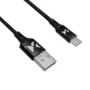 Кабель Wozinsky USB-A to microUSB 1m Black (WUC-M1B)