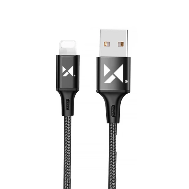 Кабель Wozinsky USB-A to Lightning 1m Black (WUC-L1B)