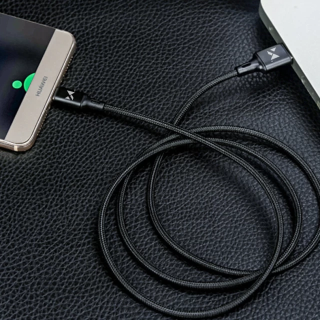 Кабель Wozinsky USB-A to Lightning 2m Black (WUC-L2B)