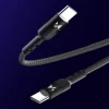 Кабель Wozinsky USB-C to USB-C 1m Black (WUC-PD-CC1B)