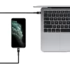 Кабель Wozinsky USB-C to USB-C 1m Black (WUC-PD-CC1B)