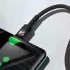 Кабель Wozinsky USB-C to USB-C 1m Black (WUC-PD-CC1B)