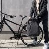 Рюкзак для велосипеда на багажник Wozinsky 2-in-1 30L Black (WBB33BK)