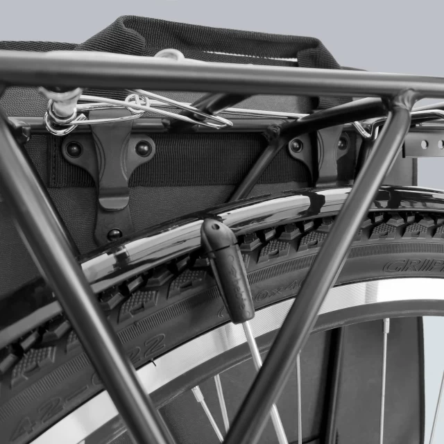 Корзина для велосипеда на багажник Wozinsky Rack Pannier 20L Black (WBB32BK)