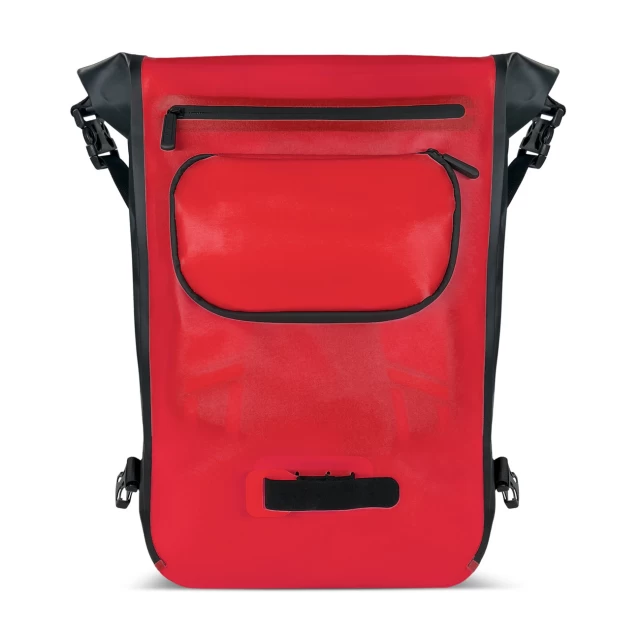 Корзина для велосипеда на багажник Wozinsky 2i-n-1 Waterproof Backpack Bicycle Panniers 23L Red (WBB31RE)