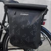 Кошик для велосипеда на багажник Wozinsky 2i-n-1 Waterproof Backpack Bicycle Panniers 23L Black (WBB31BK)