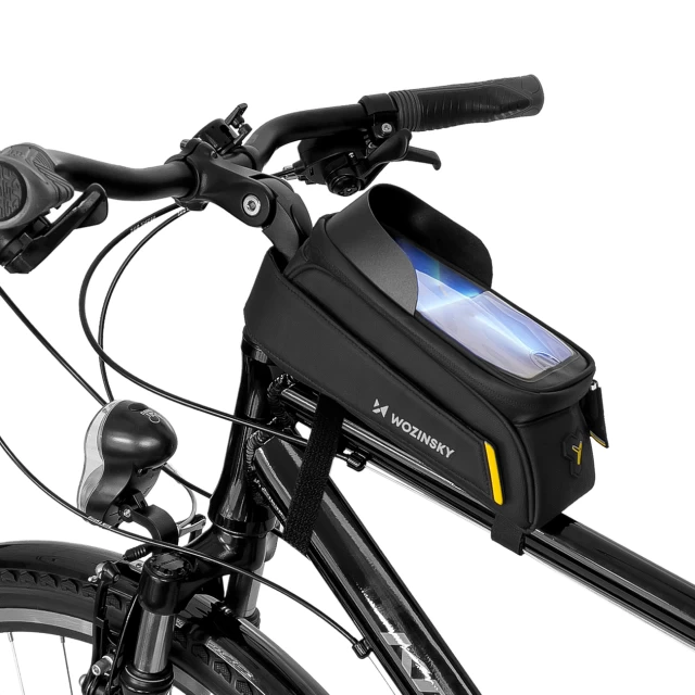 Сумка для велосипеда на раму Wozinsky Bike Frame Bag 1L Black (WBB25BK)