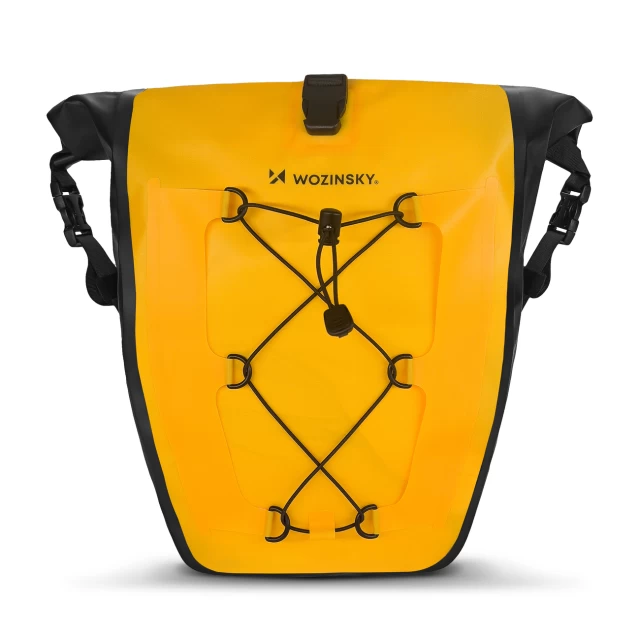 Корзина для велосипеда на багажник Wozinsky Waterproof Bicycle Pannier 25L Yellow (WBB24YE)