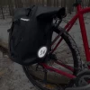 Корзина для велосипеда на багажник Wozinsky Waterproof Bicycle Pannier 25L Black (WBB24BK)