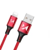 Кабель Wozinsky USB-A to Lightning 1m Red (WUC-L1R)