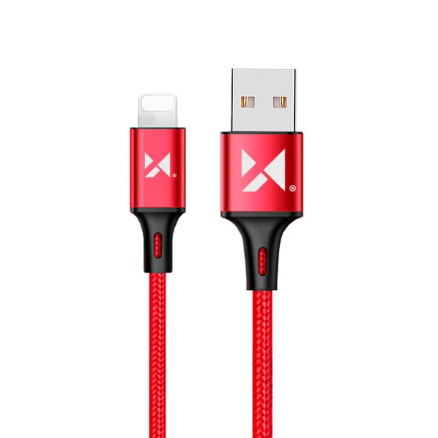 Кабель Wozinsky USB-A to Lightning 1m Red (WUC-L1R)