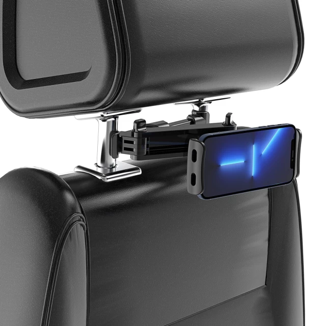 Автотримач в підголовник Wozinsky Adjustable Headrest Holder Black (WTHBK3)