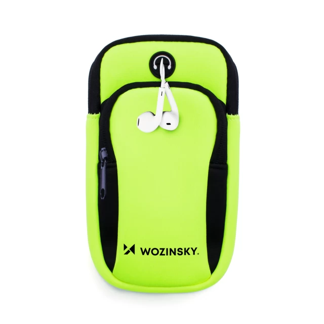 Чехол Wozinsky на руку Running Phone Green (WABGR1)