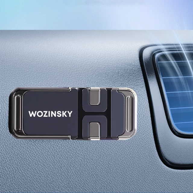 Магнітний тримач з органайзером Wozinsky Magnetic Phone Holderv Black (WMCDO-B1)